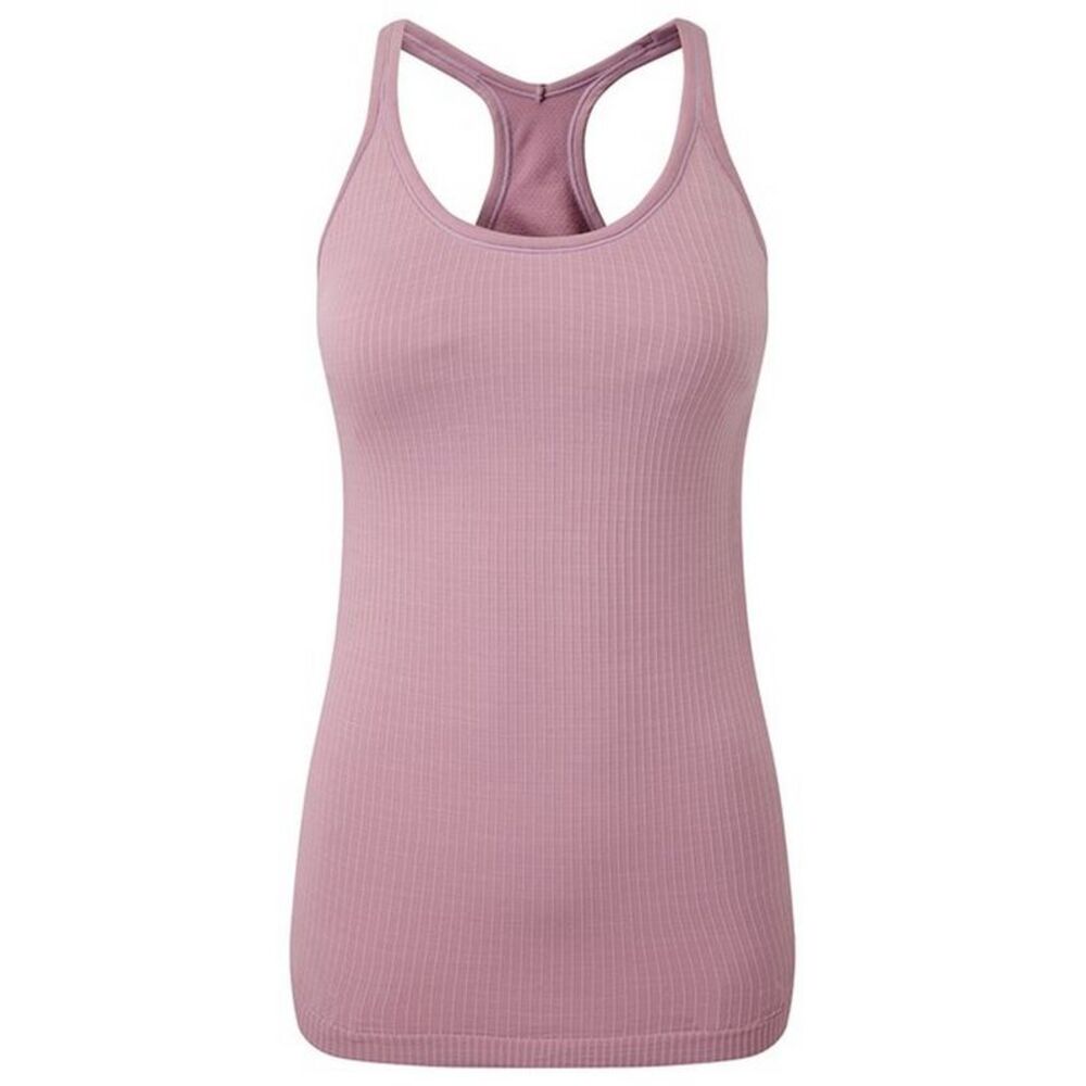 TriDri Womens/Ladies Seamless 3D Fit Sculpt Vest / Mauve